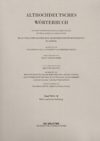 Althochdeutsches Wörterbuch. Band 7: O-R / 3 und 4 Lieferung