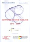 CONTACTER SCHWEIZ-RUSSLAND. Ausgabe 2013-2014