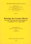 Beiträge des Gender-Blocks zum XIII. internationalen