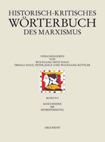 Historisch-kritisches Wörterbuch des Marxismus 9/1: Maschinerie bis Mitbestimmung (тв)